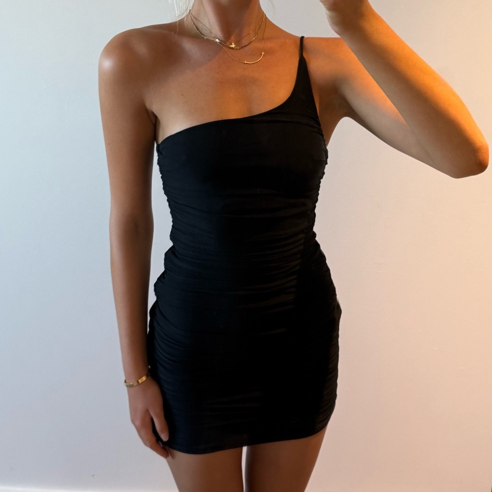 Princess Polly One-Shoulder Mini Dress